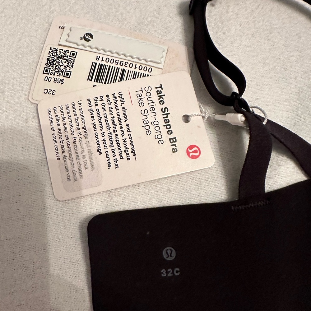 Lululemon take shape bra 32c new
